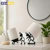 Suport drăguț simplu pentru șervețele cu animal - Suport minimalist și practic pentru role de hârtie O idee creativă ideală pentru cadou de sărbătoare