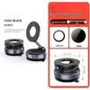 Rotating Magnetic Car Phone Holder with Vacuum Adsorption - Foldable Desktop Console Mount