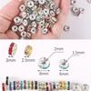 100 stuks 6 mm 8 mm Kristallen Rondelle Kralen Groothandel Los Strass Spacer Kralen voor Diy Ketting Armband Sieraden Maken Accessoires