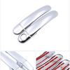 for Seat Arosa 1997~2004 Chrome Exterior Door Handle Cover Car Accessories Stickers Trim Set 1998 1999 2000 2001 2002 2003