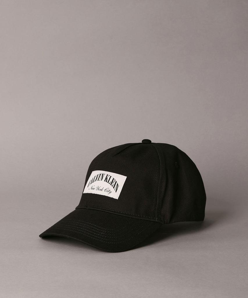Cap Logo Patch Baseball Cap 4D5103G OS BLACKUB1 [Calvin Klein] -