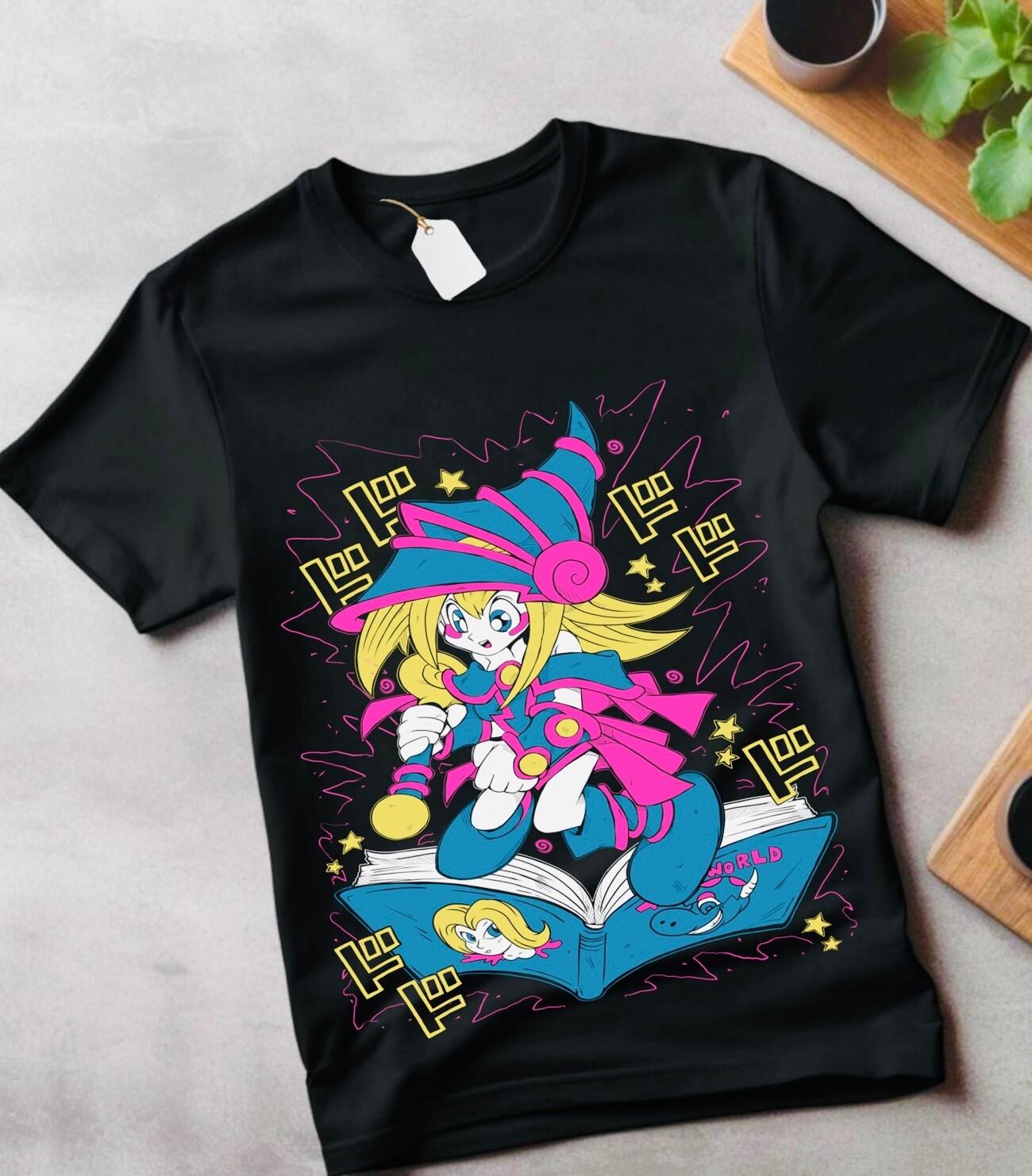 Dark Magician Girl Shirt Yu Gi Oh Tshirt YuGiOh T-shirt YuGiOh Anime Yugi Muto M
