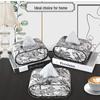 cmaos Oval Leather Tissue Box