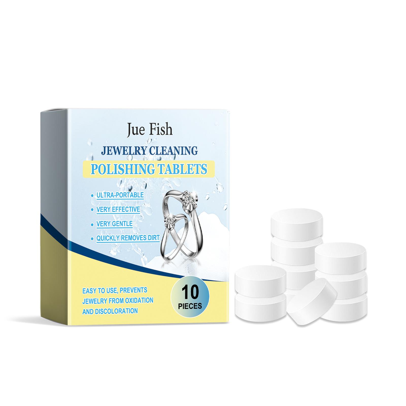 

10 шт. Очиститель ювелирных изделий, средство для удаления потускнения, чистящее средство для фиксаторов, шипучие таблетки, чистящее средство для зубных протезов, чистящее средство для колец с бриллиантами 1box of 10pcs