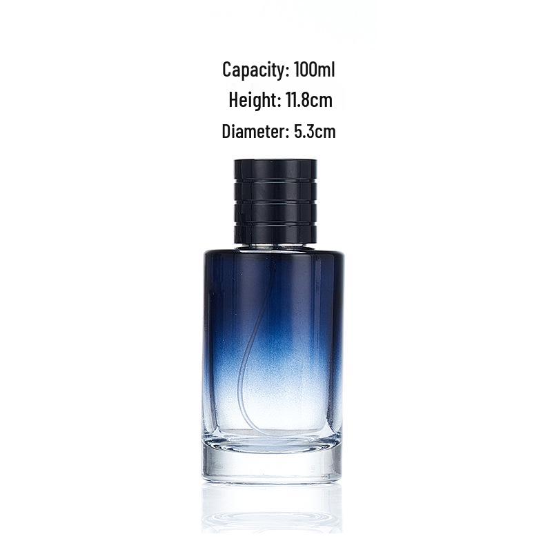 Gradient Perfume Decanter 30ml, Colored Spray Bottle 50ml/100ml, Hydrating Lotion Bottle Sample