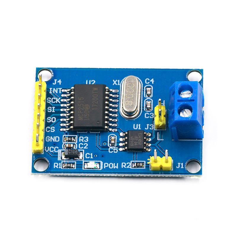 MCP2515 CAN Bus Module with TJA1050 Receiver for SPI Protocol and 51 Microcontroller Programming
