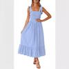 Women's Range Simple Solid Colour Halter Long Dresses