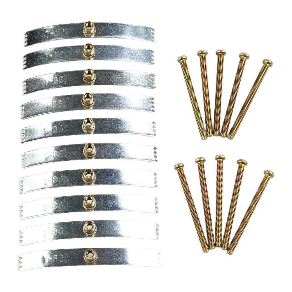 

10Pcs Dark Box Repair Screw Fix Loose 86 Wall Mount P-lug Switch Old Socket Boxes Replacement Fixed Repair Set China Mainland