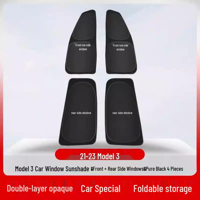 Tesla Model 3/Y Camping Sichtschutz & Fensterrollo Zubehör