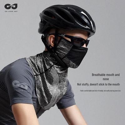 Maschera Estiva da Ciclismo Unisex: Ghette da collo traspiranti con protezione UV e orecchini, e foulard da sole.