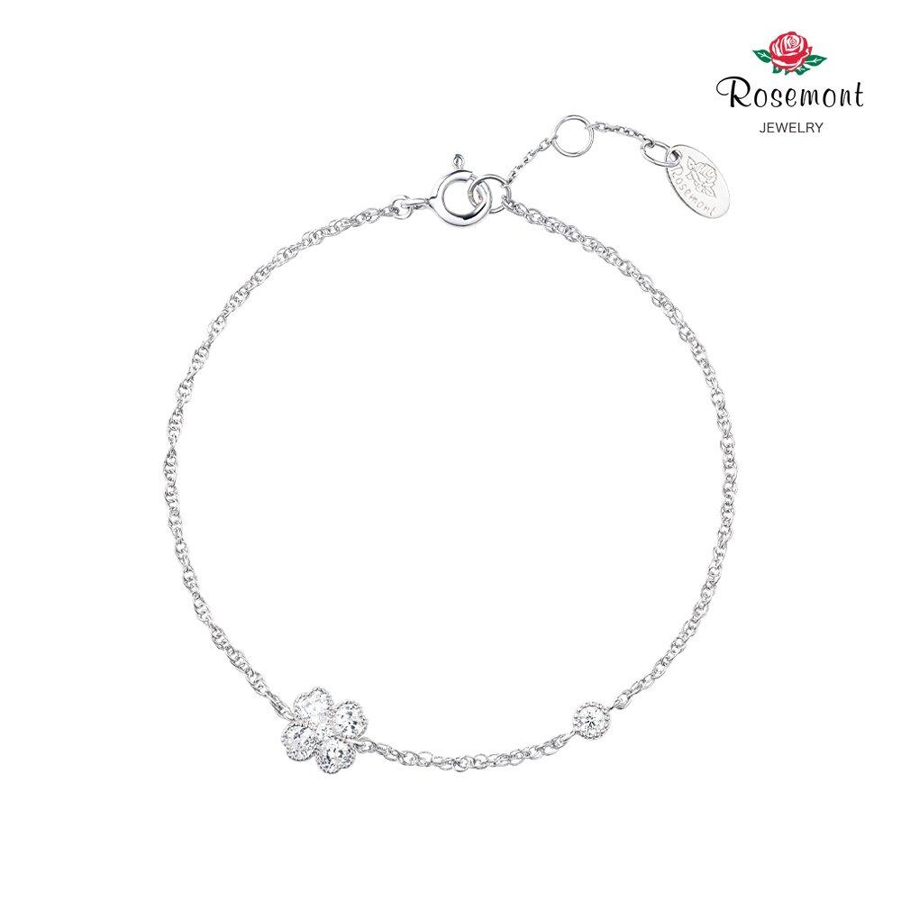 [Rosemont] Silver Clover Bracelet Ra25B48A