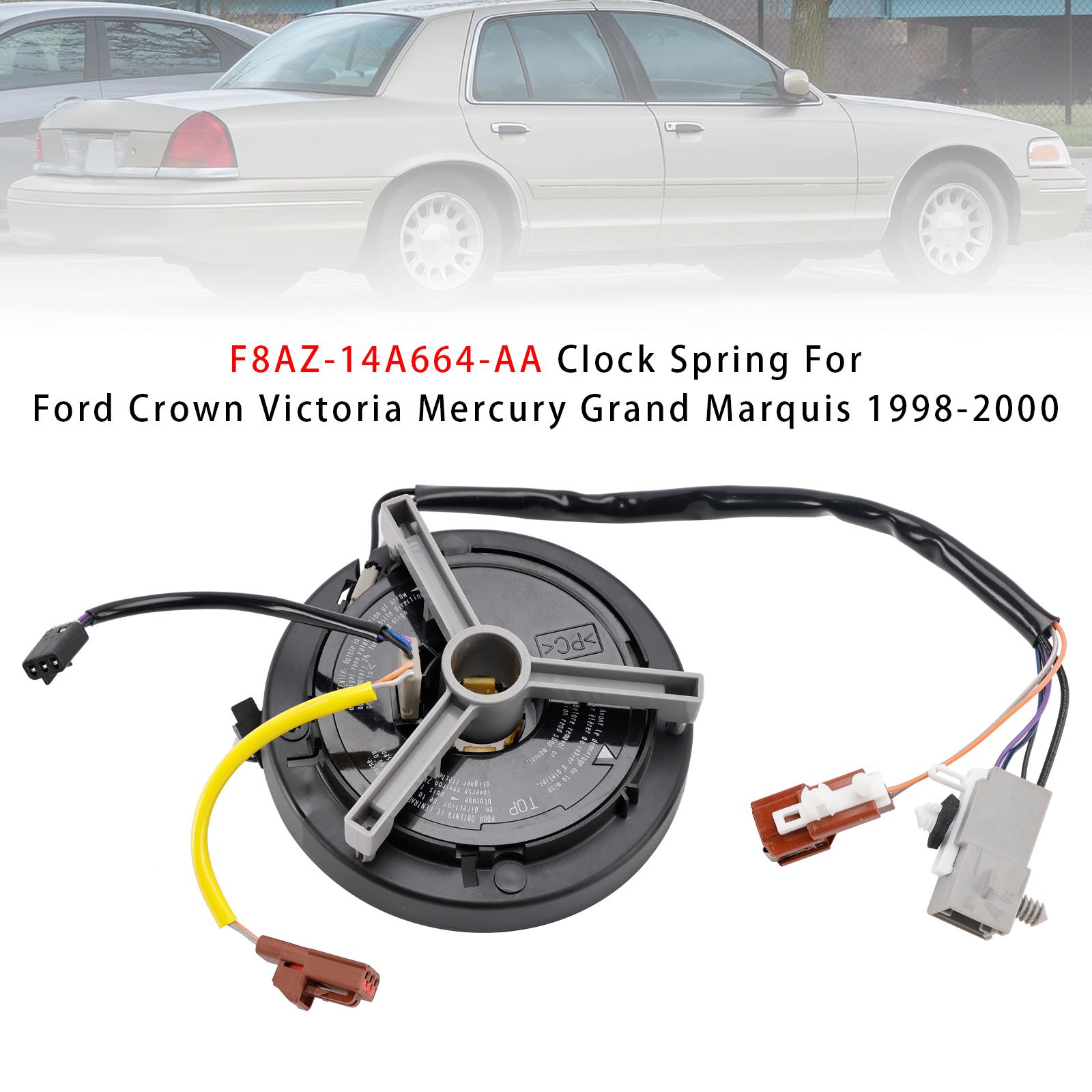 F8AZ-14A664-AA Clock Spring For Ford Victoria Mercury Grand Marquis 1998-2000