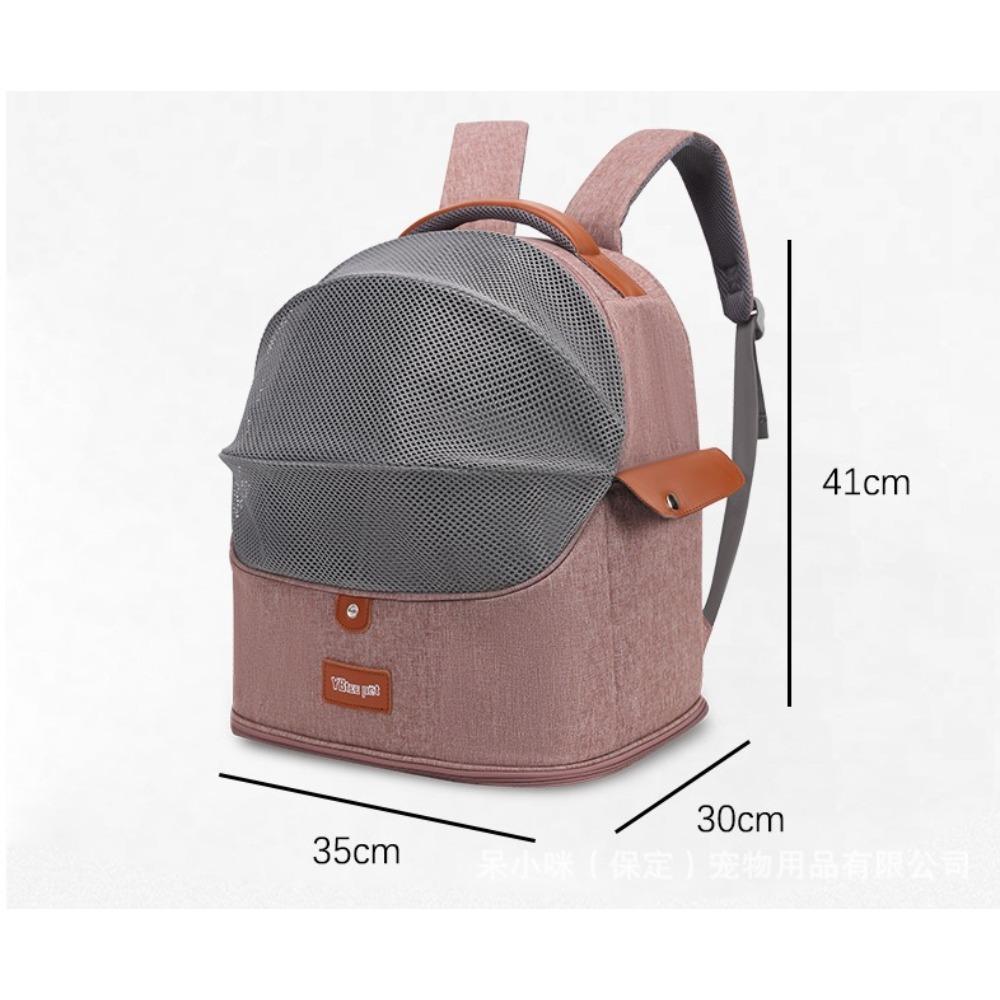 Expandable Cat Carrier Backpack Mesh Breathable Foldable Travel Bag for Cats Small Dogs Transporte Pet Cat Cage