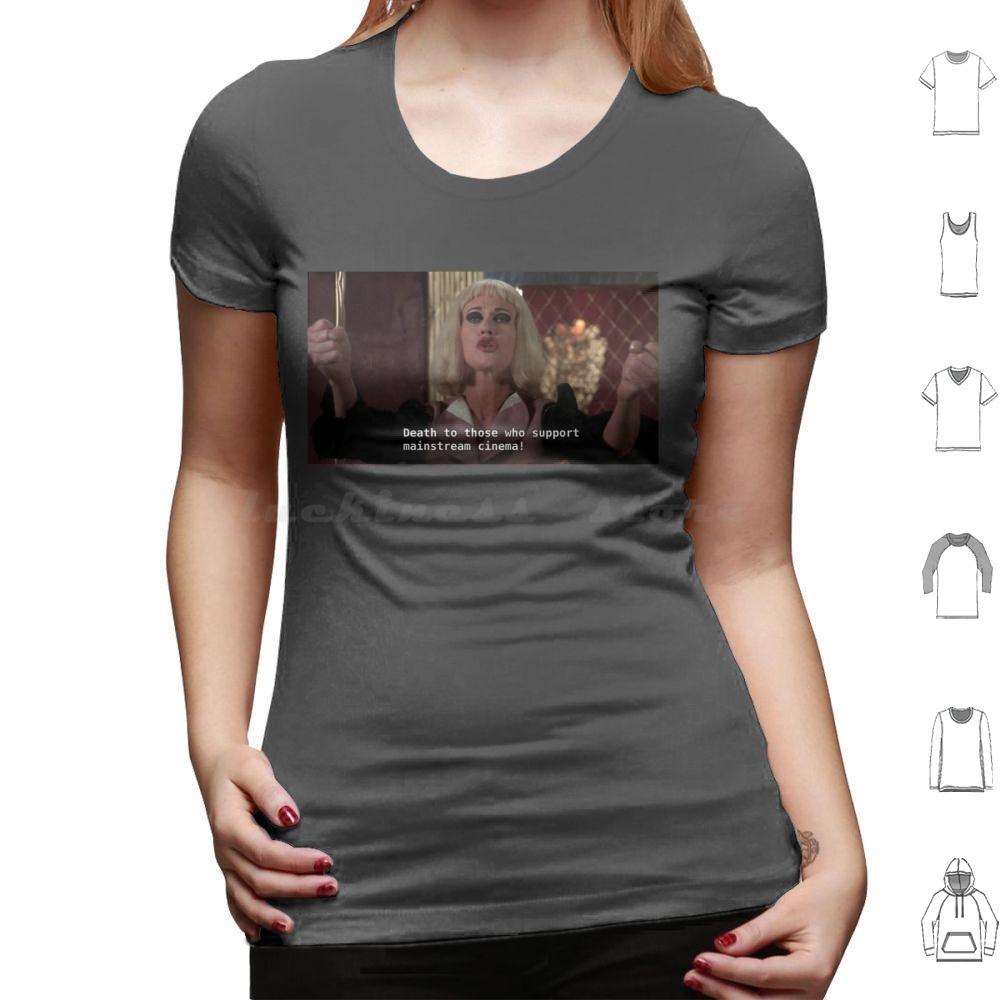 Death To Those Who Support Mainstream Cinema T Shirt Big Size 100 Cotton Cecil B Demented Cecil B Demented John Waters John