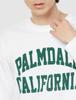 Champion Basic Long Sleeve College Graphic White x Size L Men's T-Shirt, 100% Cotton, Print, Green, (C3-V408)