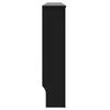 Radiator Cover 2 pcs Black 172 x 19 x 81.5 cm