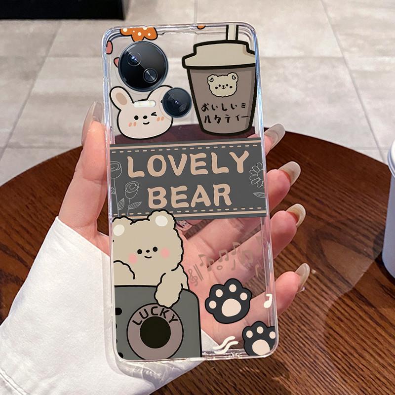 Casing For Tecno Spark 10 5G KI8 Case Aesthetic Cute Cat Fashion Transparent Silicone Cover For Tecno Spark 10 5G Phone Case K18