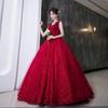 2026 Puffy Skirt Evening Gown for Banquets, Annual Meetings, and Stage Performances