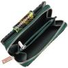 Women's Textured Vertical Purse with a Zipper Coin Holder Made of Genuine Leather with Snake Embossing CANPELLINI 21732 Multicolored