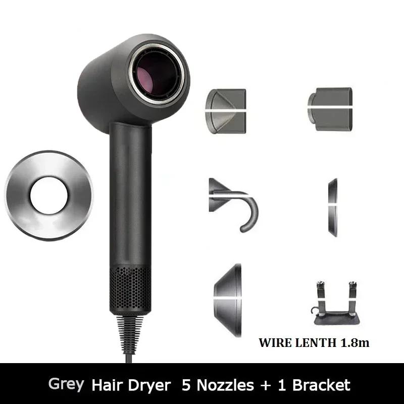 1.8m Professinal Leafless Hair Dryer Negative Lon Hair Care Quick Dry Home Powerful Hairdryer Constant Anion Blow Dryer