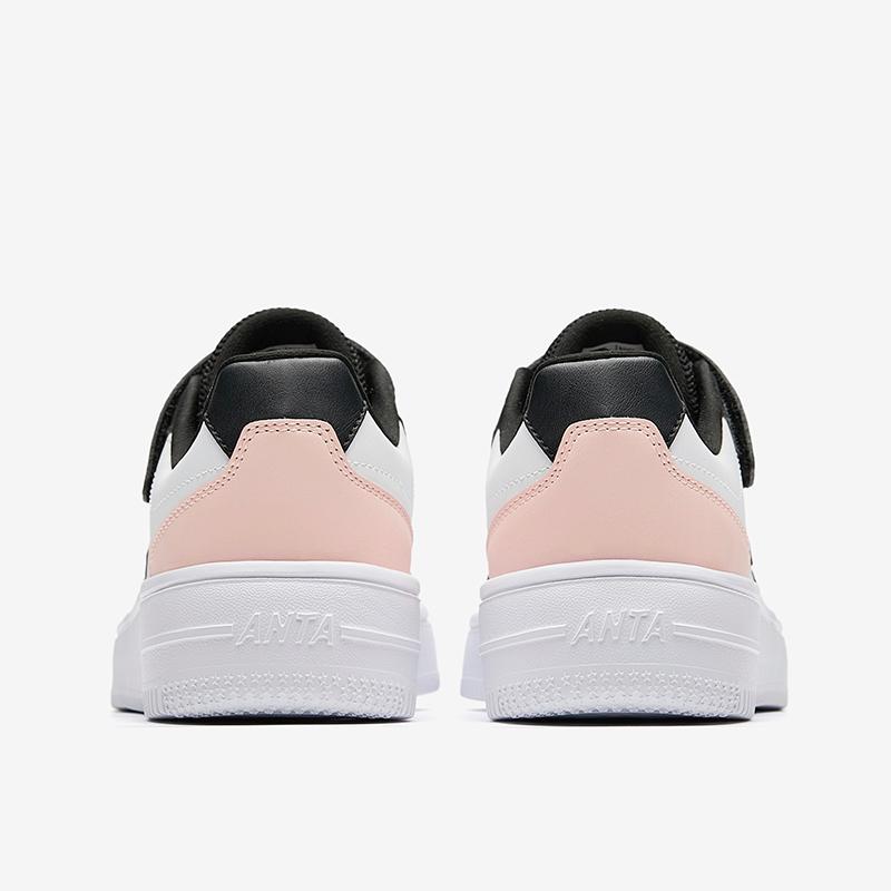 Anta Kids Trendy Fashion Comfortable Versatile Color Block Sports Casual Commuting School Lightweight Shock Absorption Low Top Kids Sneakers A22538088