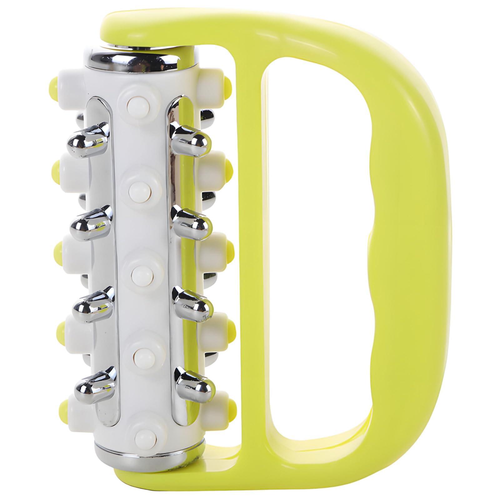 

Fascia Release and Cellulite Remover Muscle Massage Roller - Mini Trigger Point Deep Tissue Lymphatic Drainage Body Massager Too