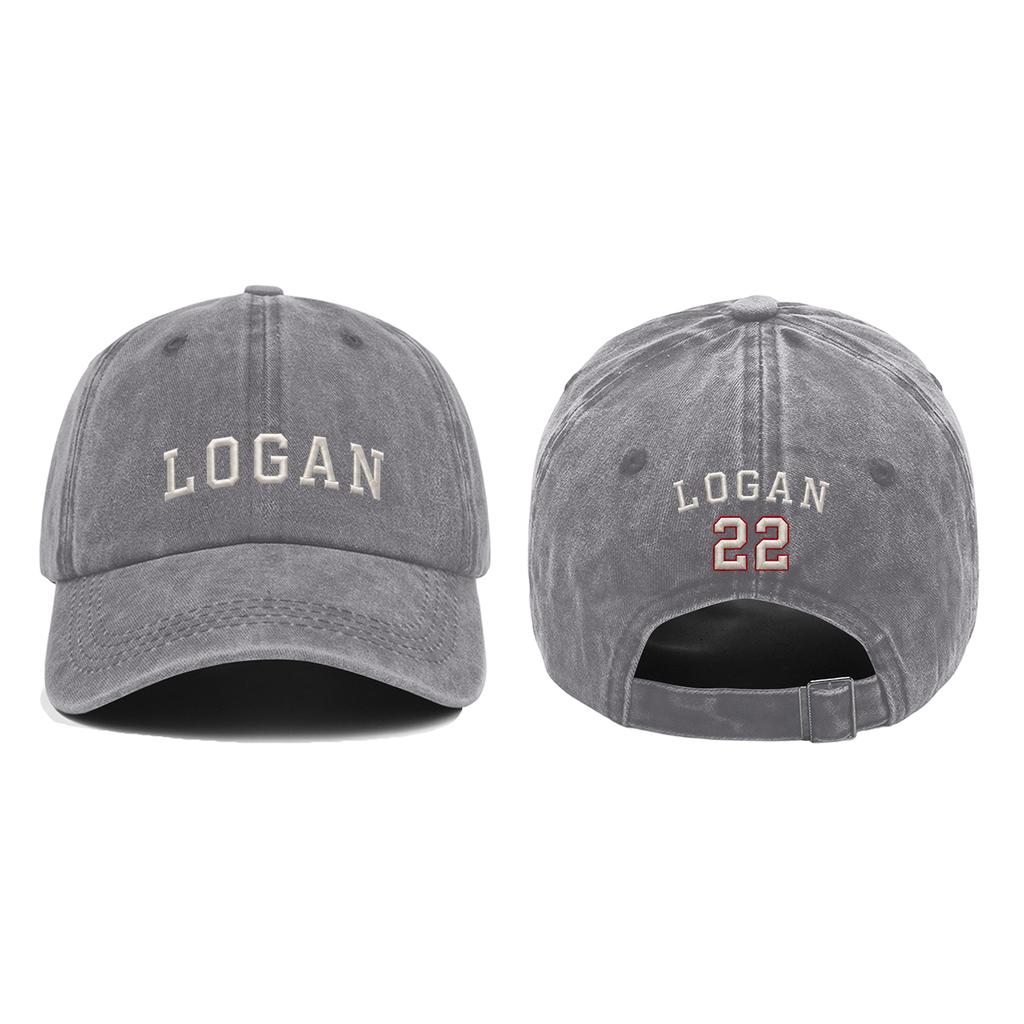 Vintage Washed Cotton Baseball Cap Adjustable Soft Top Distressed Retro Style Embroidered Logo Casual Outdoor Hat for Everyday Use