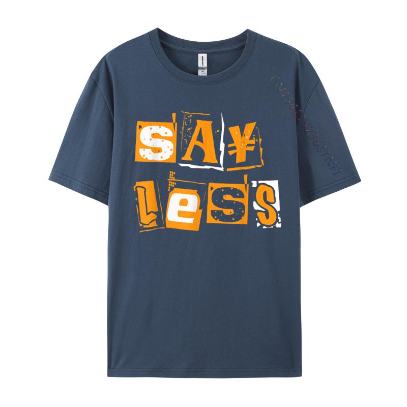 Oranžová Méně Mluvte Oranžová Barva Vtipné Prémiová Bavlna Camisa Top Tričko Harajuku Tričko Pro Muže Dominující