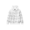 Fila All Over Print Casual Sports Hoodie Men Hoodies White F11M118250FWT