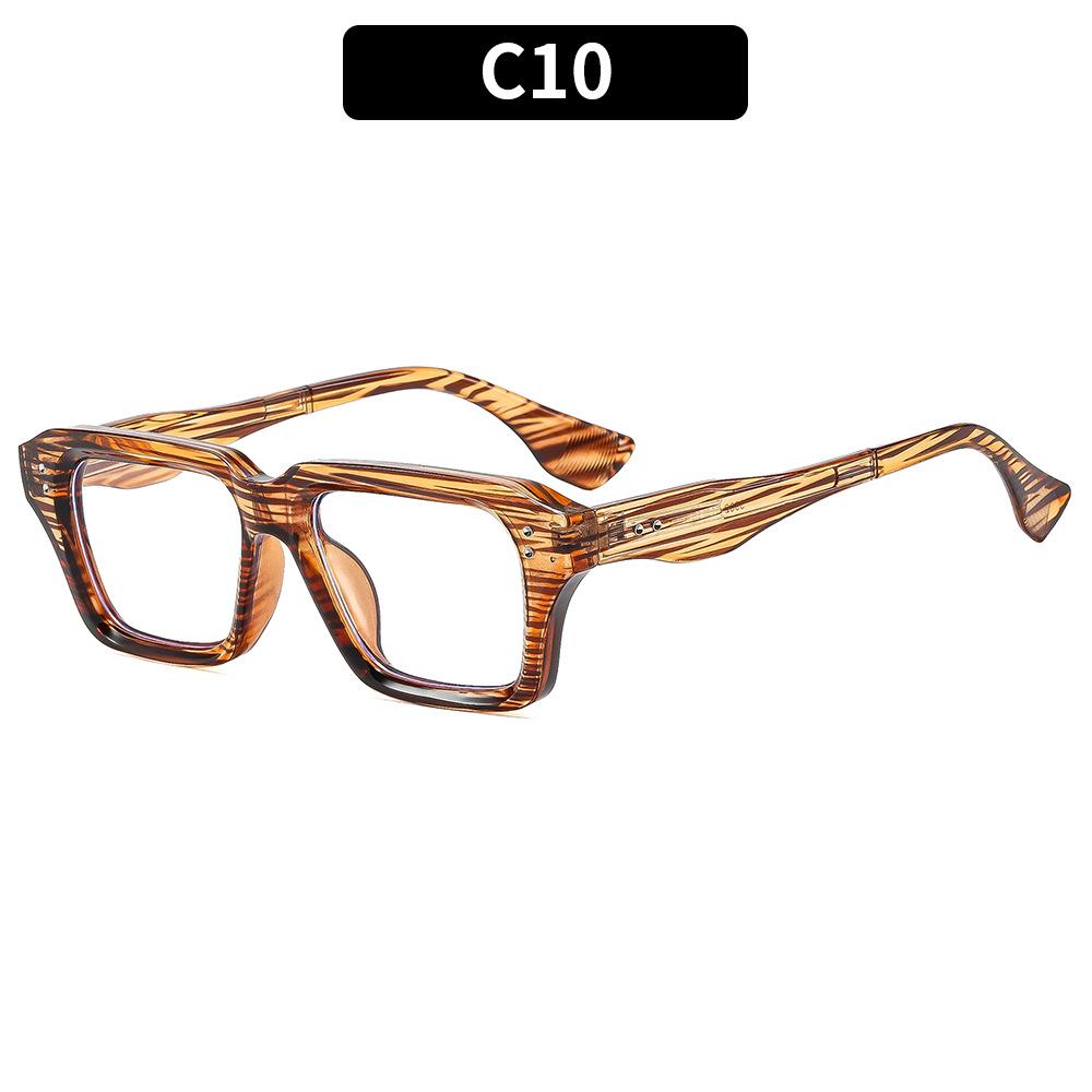 Square Frame Rice Stud Sunglasses Outdoor Retro Inspired UV400 Protection Sun Glasses Trendy Vintage Eyewear for Unisex