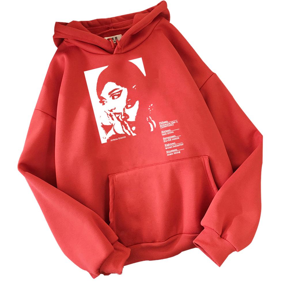 Худи Арианы Гранде Музыкальное худи Арианы Гранде Подарок фанату Арианы Гранде Мерч Арианы Гранде Унисекс Свитшот Верхняя одежда в уличном стиле S