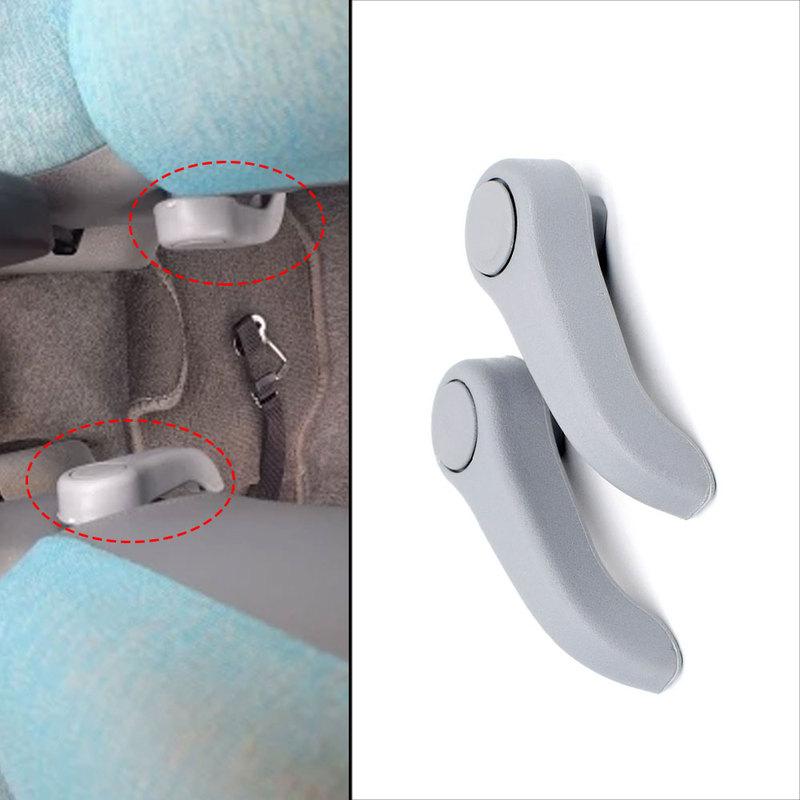 2x Car Seat Adjust Recline Handle Knob Lever Auto Accessories For Renault Clio All Series 1998-2008 2/3-4/5 Doors for Mk2 Twingo