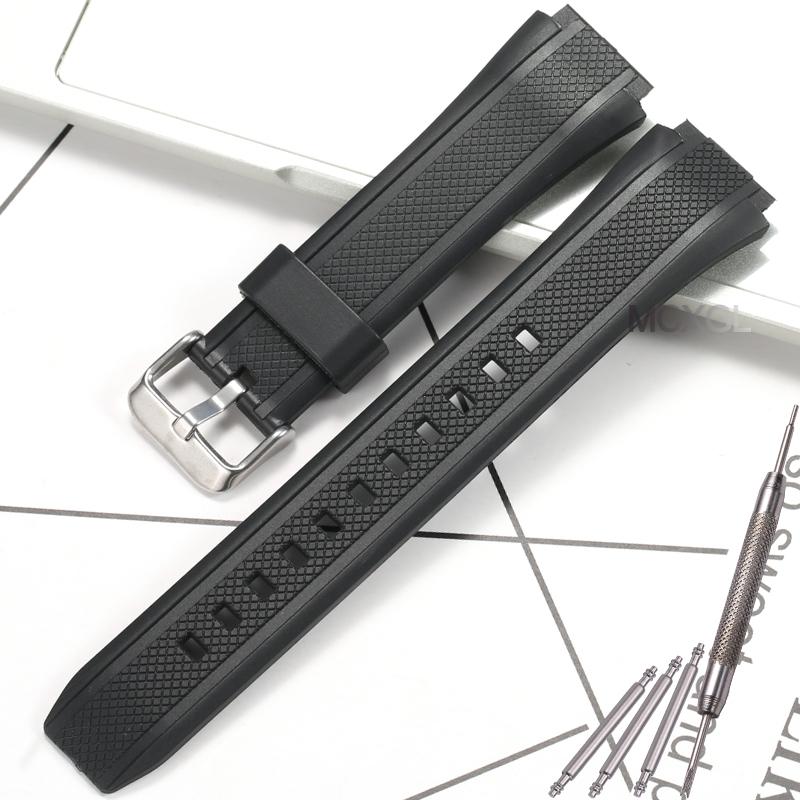 Resin Band For Casio EF-552 Men's Watch Band EF-552-1AV EF-552PB-1A2V EF-552PB-1A4V Waterproof Sports Wristband