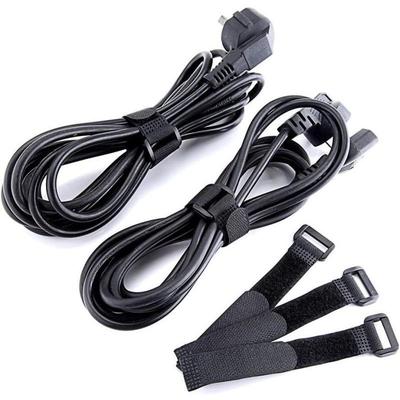 50pcs Reusable with Adjustable Hook and Loop Cable Fixing Straps