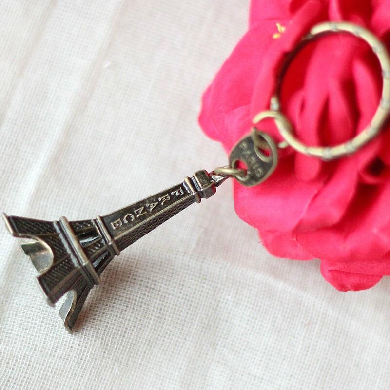 15 Pezzi Torre Eiffel Portachiavi Retro Ornamento Souvenir francesi Portachiavi (oro) | IT