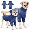 Tie Dye Dog Anxiety Vest Warm Dog Soothing Clothes Dogs Calming Pullover  Wound Protection