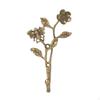 Botanischer Wandhaken Dekorative Gusseisen-Hängevorrichtung für Dekorateur, Hausbesitzer,