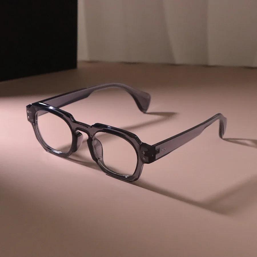 Fashion Vintage Square Glasses Women Men Brand Retro Eyeglasses Frame Male Clear Lens Unisex Outdoor Transparent Lens