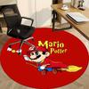 1PC Mario Potter Office Round Area Rug, Indoor Mat Suitable For Office, Under Office Chairs Bedroom Living Room Home Decor, Room Deco1101