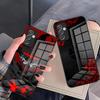B-Black C-Clover Anime Handyhülle für Samsung S26 S25 Plus S20 S20 Plus S22 Ultra S23 FE S21 Plus S21 Ultra Glasabdeckung