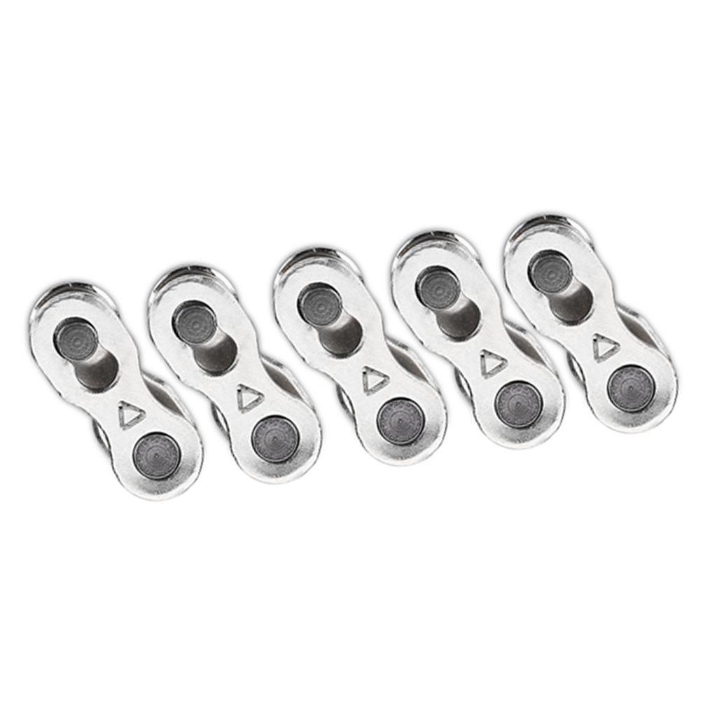 5 Pairs Heavy Duty Bike Quick Release Chain Mater Link Magic Joint Connector for 8/9/10 Speed