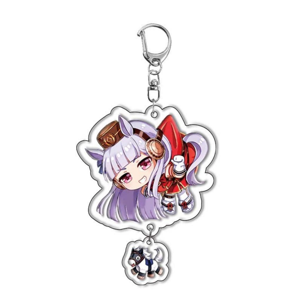 Acrylic Keychain Pendant Student School Bag Cute Decoration Small Gift