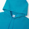Champion Long Sleeve Fleece LooseFit Hooded Sweatshirt with Big Action Teal Blue Men's Logo, Style, C3-B104,