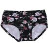 7PCS Plus-Size Women's Printed Triangle Panties Stylish Mid-Waist & High-Waist Designs