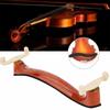 Ongwan Violin Shoulder Rest, 4/4 and 3/4, Maple Solid Wood Violin Shoulder Rest, Adjustable with Cotton Pad, Perfect for Beginners and Professional Vi