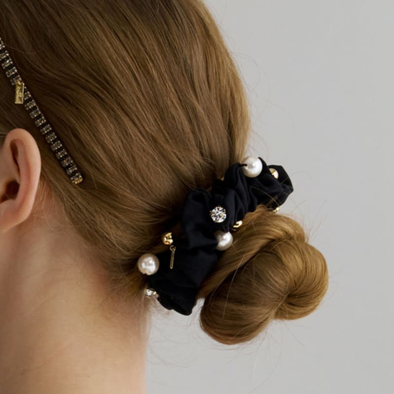 Jean Paul Clarisse Mixed Dangle Scrunchie LFPT0771