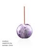 New Design 25mm Ball Incense Holder Rose Quartz Round Ball Handcrafted Gemstone Incense Holder Amethyst Desk Ornament Home Decor