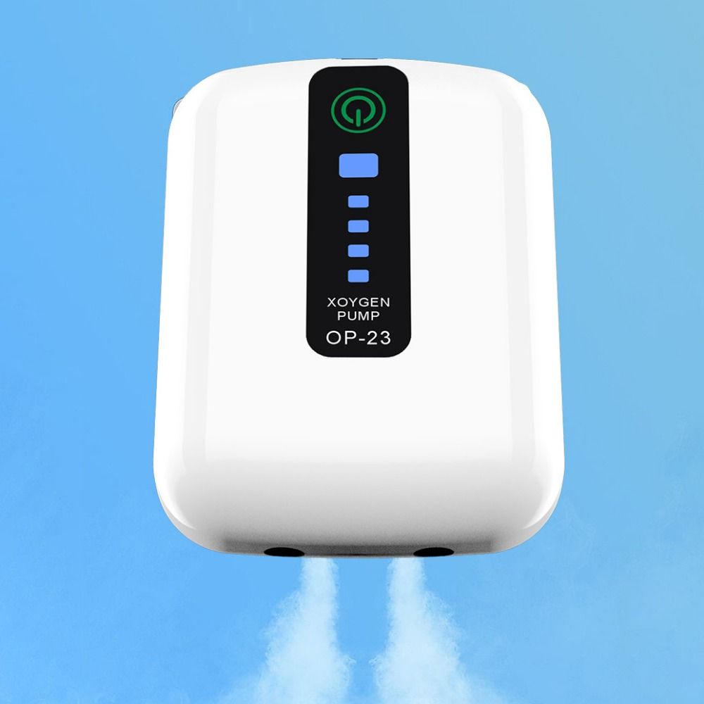 USB-Aufladung Angel-Sauerstoffpumpe Ultra Leise Tragbarer Sauerstoffbelüfter Schildkrötenbecken