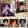 Singer Dimash Kudaibergen Pillow Case Fashion Square Pillowcase Bedroom Sofa Room Ins Decoration Leisure