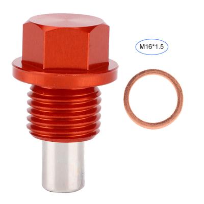 Parafuso de drenagem de óleo magnético em liga de alumínio